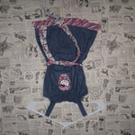 3T - Vintage Y2K Hello Kitty Shirts dress built belt extra - Blue - 3T