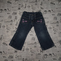 2 - Vintage Y2K American Vintage Pants denim embroidered - Blue - 2