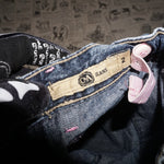 2 - Vintage Y2K American Vintage Pants denim embroidered - Blue - 2