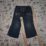 2 - Vintage Y2K American Vintage Pants denim embroidered - Blue - 2