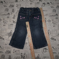 2 - Vintage Y2K American Vintage Pants denim embroidered - Blue - 2