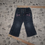 2 - Vintage Y2K American Vintage Pants denim embroidered - Blue - 2