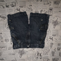 4 - Vintage Y2K Wrangler Pants denim cargo shorts - Blue - 4
