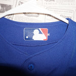XL - Vintage Y2K Mlb Shirts chicago cubs button baseball - Blue - XL