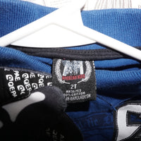 2T - Vintage Y2K American Vintage Shirts american hero - Blue - 2T