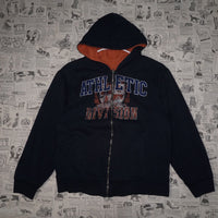 XXL - Vintage Y2K Faded Glory Hoodies athletic division - Navy Blue - XXL