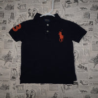 5 - Vintage Y2K Polo Ralph youth Lauren Shirts big pony number - Blue - 5