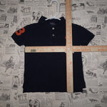 5 - Vintage Y2K Polo Ralph youth Lauren Shirts big pony number - Blue - 5