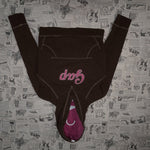 L - Vintage Y2K Gap Hoodies raw exposed him rhinestone spell - Brown Periods I Can - L