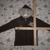 S - Vintage Y2K Disney Hoodies toy story buzz lightyear 95 - Brown - S
