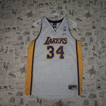 XL - Vintage Y2K Nba T-Shirts lakers basketball jersey nike - White - XL