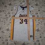 XL - Vintage Y2K Nba T-Shirts lakers basketball jersey nike - White - XL