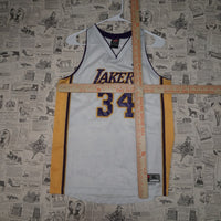 XL - Vintage Y2K Nba T-Shirts lakers basketball jersey nike - White - XL