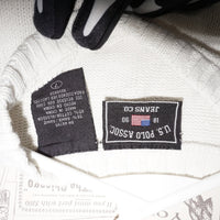 7 - Vintage Y2K Us Polo Assn Sweatshirts embroidered spell 2 - Off-white - 7