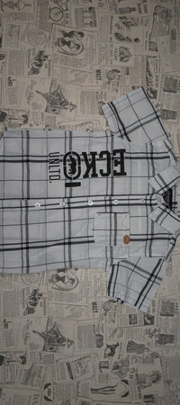 5 - Vintage Y2K Ecko Unltd Shirts plaid description rhino - White - 5