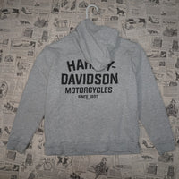 L - Vintage Y2K Harley-davidson Hoodies harley davidson - Gray - L