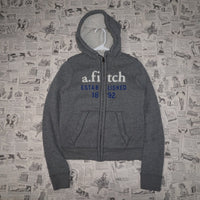 XL - Vintage Y2K Abercrombie & Fitch Hoodies established - Gray - XL