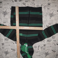 L - Vintage Y2K Hurley Hoodies embroidered chest zip - Black Periods I Can - L
