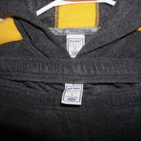 L - Vintage Y2K Old Navy Hoodies fleece embroidered spell - Gray Periods I Can - L
