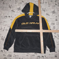 L - Vintage Y2K Old Navy Hoodies fleece embroidered spell - Gray Periods I Can - L