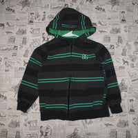 L - Vintage Y2K Hurley Hoodies embroidered chest zip - Black Periods I Can - L