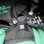 L - Vintage Y2K Hurley Hoodies embroidered chest zip - Black Periods I Can - L