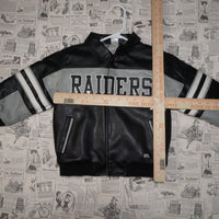 4T - Vintage Y2K Nfl Jackets Coats embroidered spell front - Black Periods And - 4T