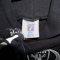 10-12 - Vintage Y2K Nfl Hoodies oakland raiders afc western - Black - 10-12