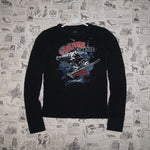 10-12 - Vintage Y2K American Vintage T-Shirts shred extreme - Black - 10-12