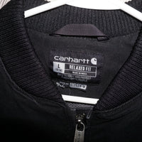 12-14 - Vintage Y2K Carhartt Jackets Coats work where bomber - Black - 12-14