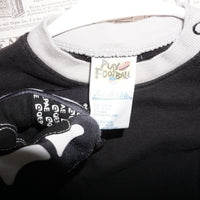 18 - Vintage Y2K Nfl Shirts onesie oakland raiders front - Black - 18