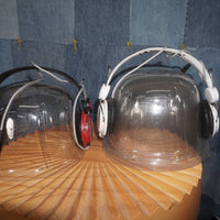 Vintage Y2K Wesc Accessories set oboe ear stereo headphones - Red