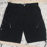 40 - Vintage Y2K Z E E P Shorts cargo baggie wide leg 2000s - Black - 40
