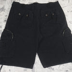 40 - Vintage Y2K Z E E P Shorts cargo baggie wide leg 2000s - Black - 40