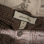 16 - Vintage Y2K Abercrombie & Fitch Shorts plaid shorts - 16