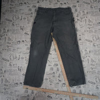 36 - Vintage Y2K Dickies Pants work where carpenter style - Gray - 36