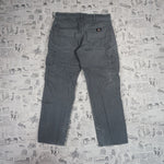 36 - Vintage Y2K Dickies Pants work where carpenter style - Gray - 36