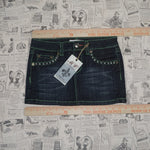 4 - Vintage Y2K American Vintage Shorts rhinestone green - Blue - 4