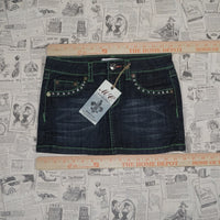 4 - Vintage Y2K American Vintage Shorts rhinestone green - Blue - 4
