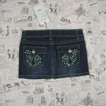 4 - Vintage Y2K American Vintage Shorts rhinestone green - Blue - 4