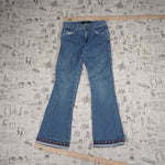 5 - Vintage Y2K L E I Pants flare wide leg bootcut style - Blue - 5