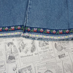5 - Vintage Y2K L E I Pants flare wide leg bootcut style - Blue - 5