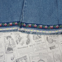 5 - Vintage Y2K L E I Pants flare wide leg bootcut style - Blue - 5