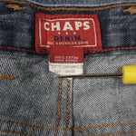 34X30 - Vintage Y2K Chaps Pants essential simple carpenter - Blue - 34X30