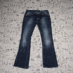 29 - Vintage Y2K Miss Me Pants mid rise easy boot designed - Blue - 29