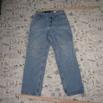 34X34 - Vintage Y2K Anchor Blue Pants baggy fit wide leg - 34X34