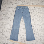 Vintage Y2K Calvin Klein Pants denim street fit slight flare - Blue - 7