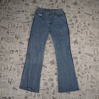 Vintage Y2K Calvin Klein Pants denim street fit slight flare - Blue - 7