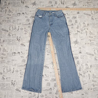 Vintage Y2K Calvin Klein Pants denim street fit slight flare - Blue - 7