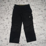 34 - Vintage Y2K Cat Pants work where heavyweight carpenter - Black - 34